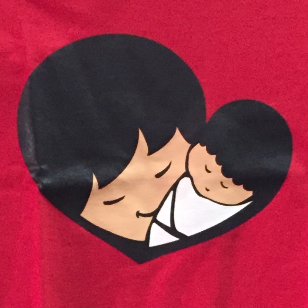 NWOT Love Human Mother & Baby New Ladies T-Shirt